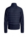 Parajumpers Jayden blue down jacket with fleece sleeves PMHYBWU01 JAYDEN NAVY 562 price