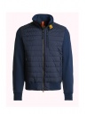 Parajumpers Elliot blue down sweater jacket buy online PMHYBFP02 ELLIOT 562673