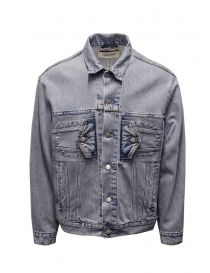 Giubbini uomo online: Qbism giacca in jeans con tasche orizzontali