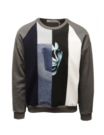 Qbism brown sweatshirt with Kiss print STYLE 07 PJ02 order online