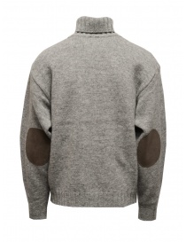 Kapital grey turtleneck sweater with sewing machine