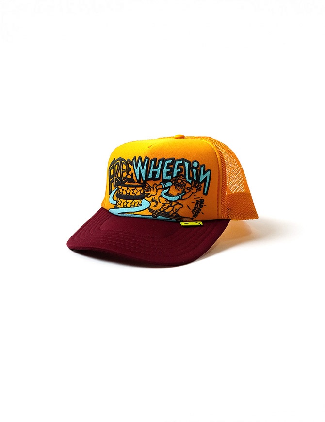 vangst zonnebloem nakoming Kapital cap with yellow/red Free Wheelin cap