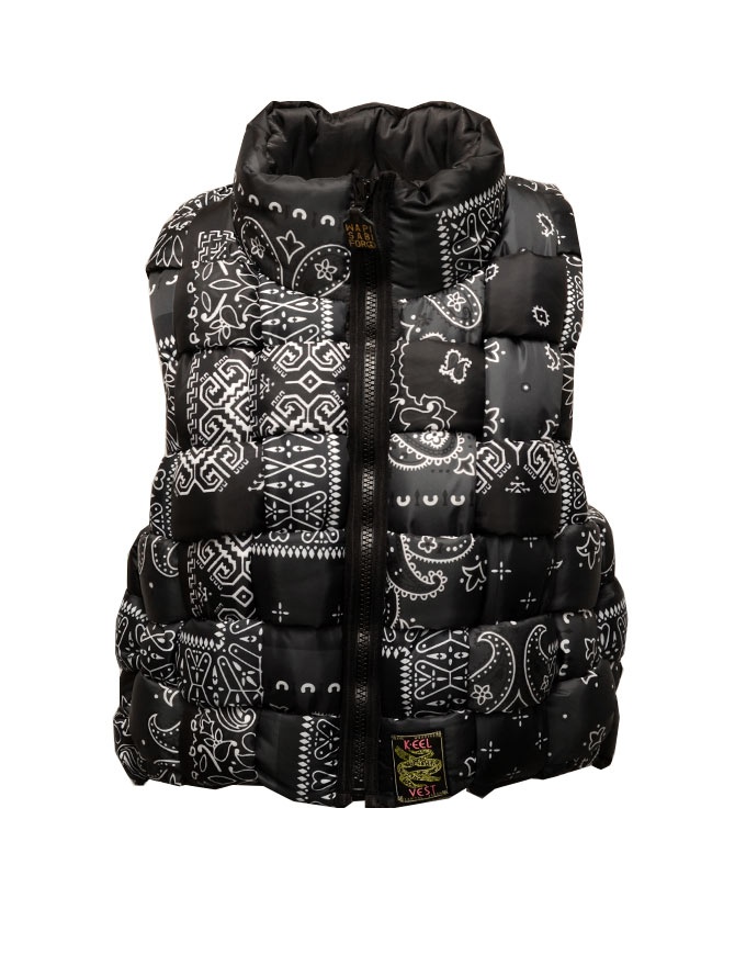 Kapital 12G Crochet Knit Bustier Vest Women