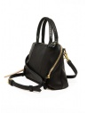 Cornelian Taurus little shoulder bag in black leather shop online bags