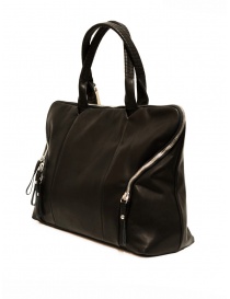 Cornelian Taurus black leather tote bag