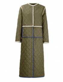 Cappotti donna online: Monobi cappotto imbottito trasformabile verde