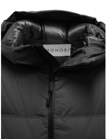 Monobi Defense matt black down jacket