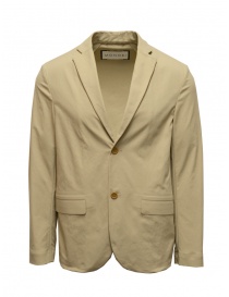 Monobi Biotex Travel blazer jacket in sand color on discount sales online