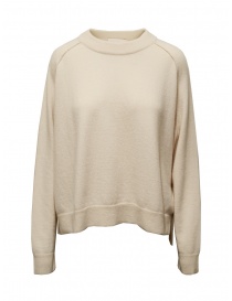 Dune_ Pullover in cashmere bianco antico online
