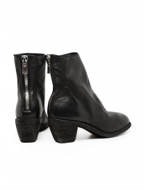 Guidi black leather ankle boot with zip price