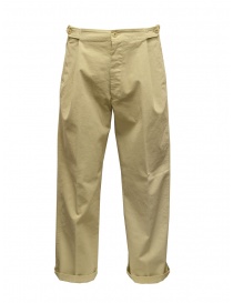 Mens trousers online: Cellar Door Dino beige trousers