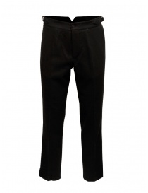 Cellar Door Vent pantalone nero in lana VENT NERO MW418 99