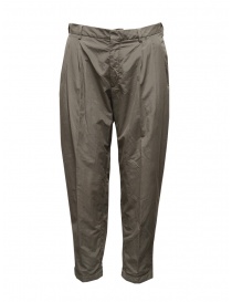 Mens trousers online: Cellar Door Ron dove grey lined trousers