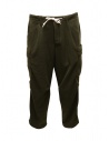 Cellar Door Cargo pants in dark olive green fleece buy online CARGO C OLIVE NIGHTS OQ156 78