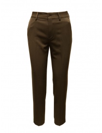 Cellar Door Bea brown trousers BEA MARRONE MQ124 08 order online