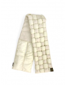 Kapital white cross quilted scarf K2211XG519 NAT order online