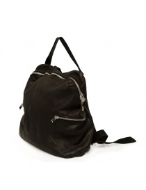 Guidi SA02 stag leather backpack SA02 STAG FG BLKT