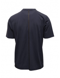 Monobi blue T-shirt in pure cotton