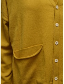Ma'ry'ya ocher yellow cotton cardigan