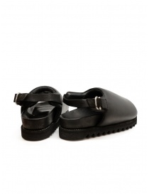 Guidi BRK04 black wide band flat sandals price