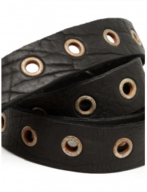 Guidi BLT18 perforated belt in black leather price