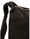 Guidi CA03 shoulder bag in black leather CA03 CALF FULL GRAIN BLKT buy online