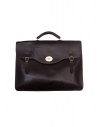 Il Bisonte Raffaello brown leather briefcase buy online D0001 P132