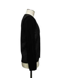 Cy Choi black and white polka dot cardigan