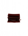 Il Bisonte long red wallet with zippers C0856..P 245 ROSSO price