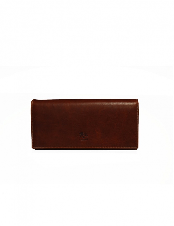 Il Bisonte long wallet in brown leather C0664..PO 566 wallets online shopping