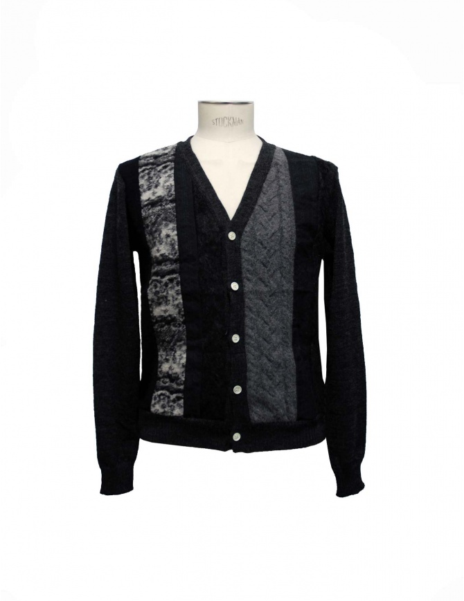 08sircus Black And Gray Cardigan