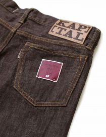 Kapital Indigo N. 8 brown melange jeans mens jeans buy online