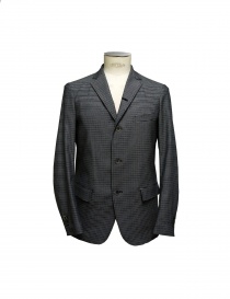 08SIRCUS gray horizontal stripes jacket JK05 52