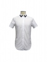Camicia CY CHOI manica corta con collo in maglia acquista online CA55502AWH00 WHITE