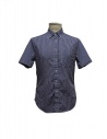 Gitman Bros blue checked shirt buy online GV21 M407 41