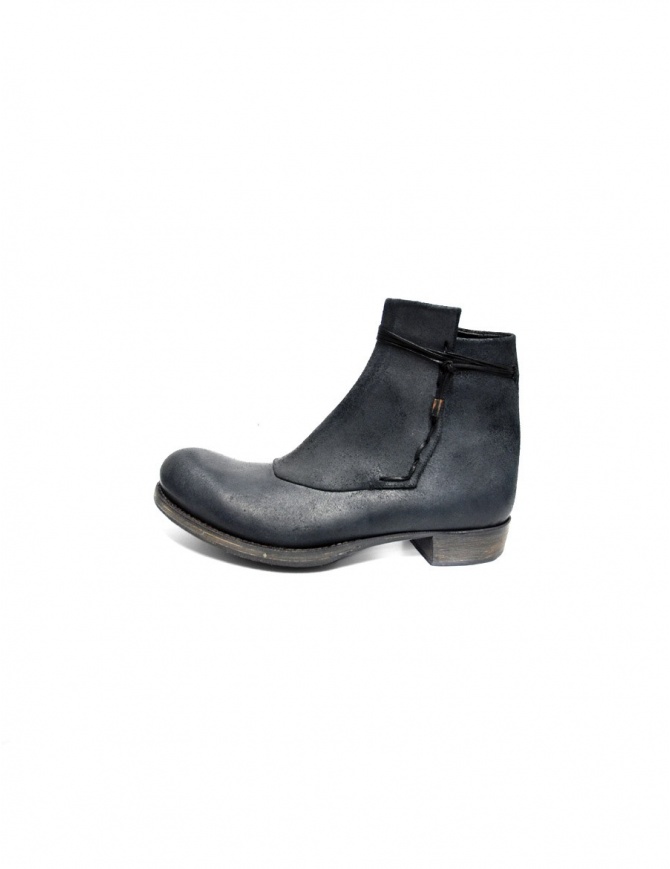 dark grey ankle booties