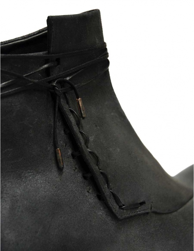 dark grey ankle booties