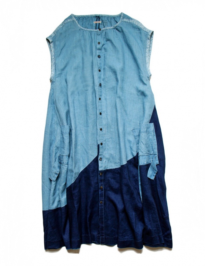 Indigo cotton Kapital dress K05050P03 Indigo cotton Kapital dress K05050P03 womens dresses online shopping