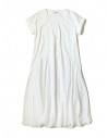 Kapital white cotton knee-length dress buy online EK-424 WHITE