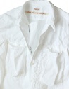 Camicia bianca in cotone Kapitalshop online camicie uomo