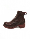 Red calf leather Guidi PL1 lined ankle boots shop online womens shoes