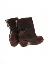 Red leather Guidi 4006 ankle boots 4006 CALF LINED CV83T price