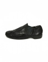 Black leather Guidi 109 shoes