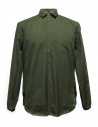 Camicia OAMC verde militare con bordo elastico acquista online I022288 GREEN