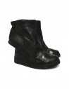 Black leather ankle boots 6006V Guidi buy online 6006V HORSE FG BLKT