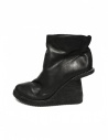 Black leather ankle boots 6006V Guidi 6006V HORSE FG BLKT buy online