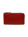 Cornelian Taurus Tower red leather wallet shop online wallets