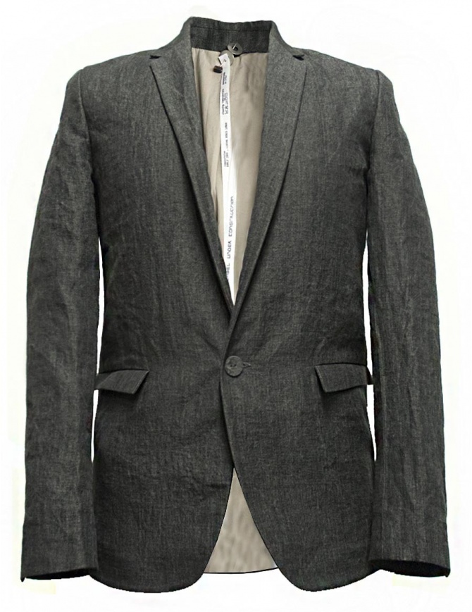 Label Under Construction Classic grey jacket 29FMJC87 LC16B 29/5 JKT mens suit jackets online shopping