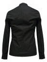Label Under Construction Frayed Buttonholes black shirt shop online mens shirts