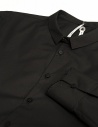 Label Under Construction Frayed Buttonholes black shirt 29FMSH36 CO184 29/9 SHIRT price